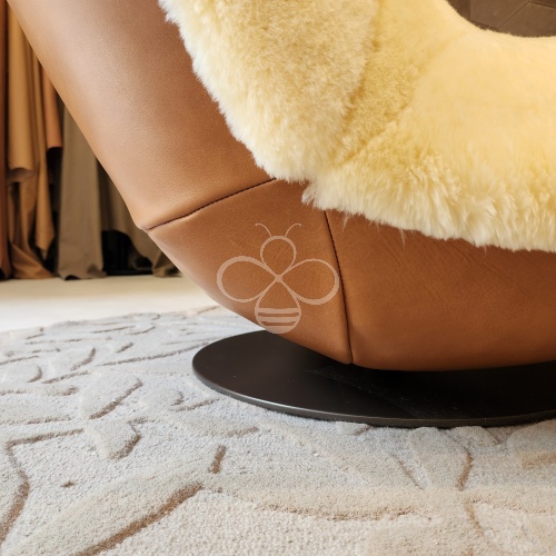 Flower Carpet Round 100% Wool - 이미지 8