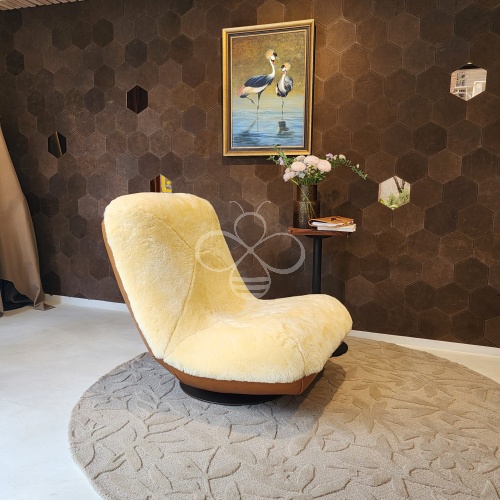 Flower Carpet Round 100% Wool - 이미지 7