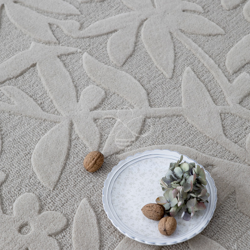 Flower Carpet Round 100% Wool - 이미지 6